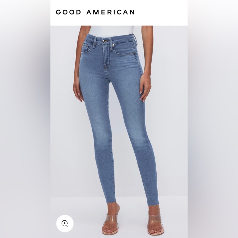 UNWORN - Good American Good Legs Skinny Jeans - Size 28